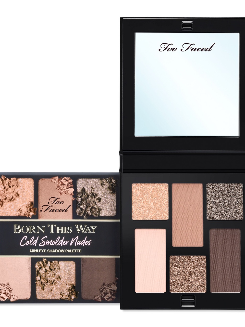 TOO FACED Born This Way Cold Smolder Nudes Mini Eye Shadow Palette